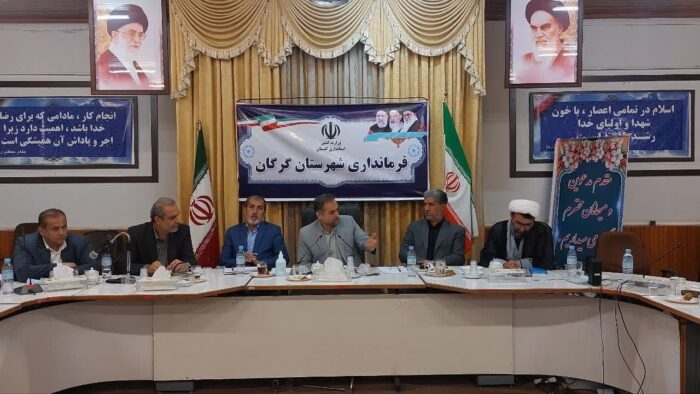 جلسه پیگیری مصوبات بخش بهاران شهرستان گرگان برگزار شد