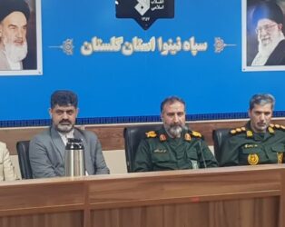 تقدیر فرمانده سپاه نینوا استان گلستان از شهردار گرگان