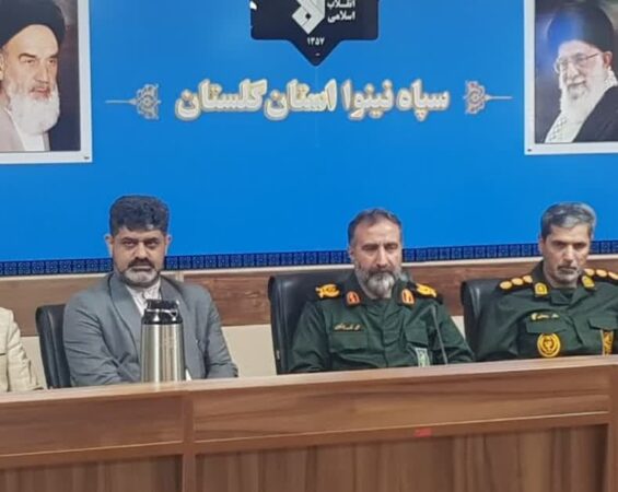 تقدیر فرمانده سپاه نینوا استان گلستان از شهردار گرگان