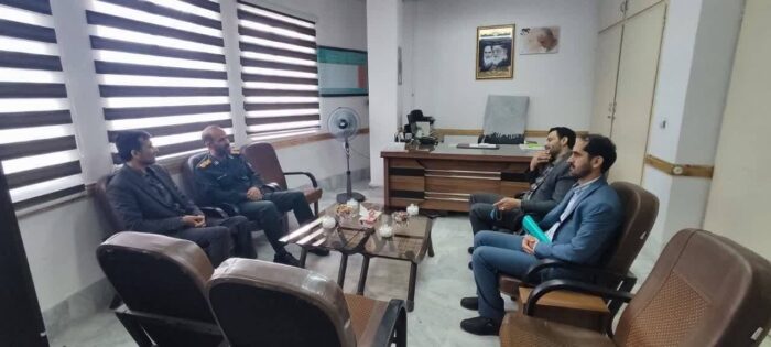 سرپرست بهزیستی گلستان با فرمانده سپاه شهرستان رامیان دیدار کرد