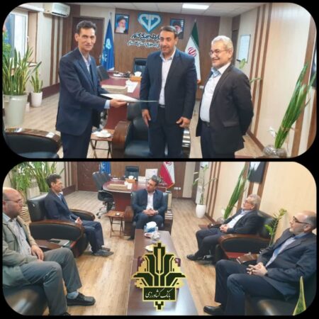 دیدار مدیر شعب بانک کشاورزی استان گلستان با مدیر کل دامپزشکی