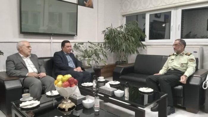 دیدار مدیر مخابرات منطقه گلستان با فرمانده نیروی انتظامی