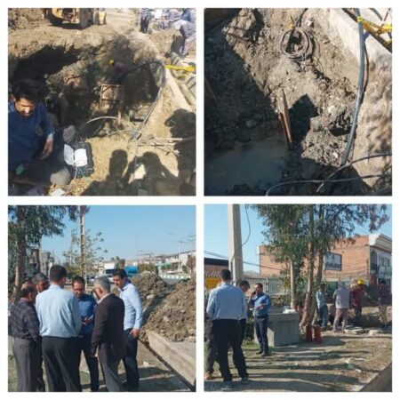 برقراری مجدد ارتباطات مخابراتی گمش تپه وروستاهای همجوار