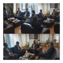 دیدار سرپرست بهزیستی گلستان با مدیرعامل محترم بانک قرض الحسنه مهر ایران
