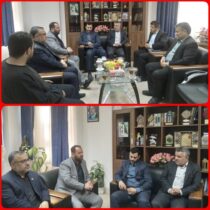 دیدار سرپرست بهزیستی گلستان با فرماندار کلاله