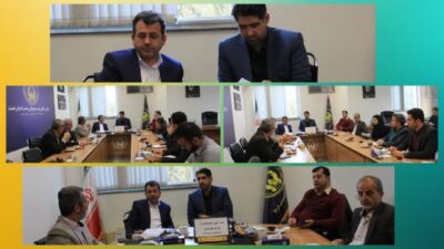 جلسه تبیین وتشریح طرح مزرعه خورشیدی در کمیته امداد استان گلستان