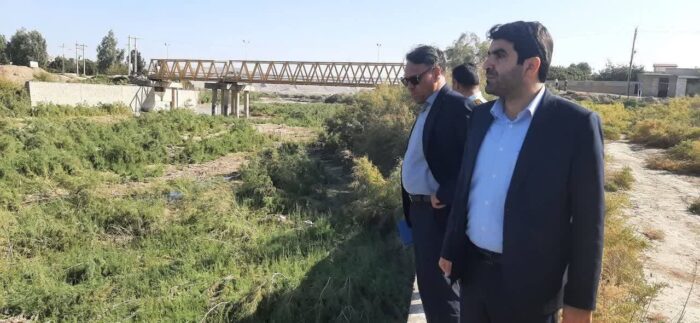 دستور رئیس حوزه قضایی مراوه تپه برای ساماندهی معابر و لایروبی مسیر عبور رودخانه اترک از داخل شهر
