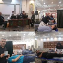 اهداء خون کارکنان مخابرات منطقه گلستان