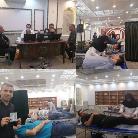 اهداء خون کارکنان مخابرات منطقه گلستان