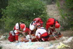 پوشش امدادی به ۱۴۱ حادثه با مشارکت ۴۶۴ امدادگر گلستانی در ماه مهر