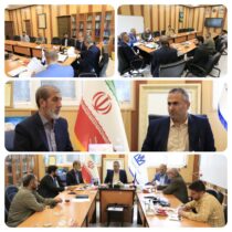 دیدار دکتر منتظری با رئیس دانشگاه علوم پزشکی گلستان