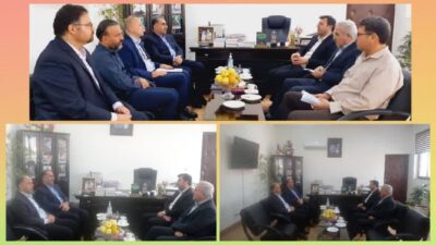 نشست صمیمی مدیرکل کمیته امداد استان گلستان با رئیس دانشگاه آزاد واحد آزادشهر