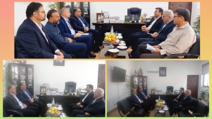 نشست صمیمی مدیرکل کمیته امداد استان گلستان با رئیس دانشگاه آزاد واحد آزادشهر