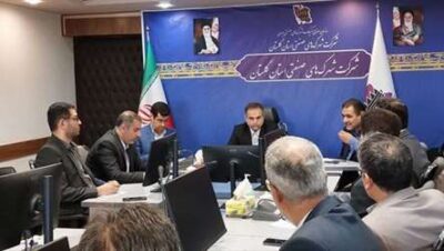 دیدار فرماندار شهرستان گرگان جناب آقای نادری با رئیس هیات مدیره و مدیرعامل شرکت شهرک های صنعتی استان