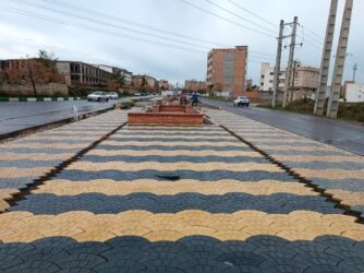 تبدیل بلوار ترافیکی محور کمربندی به پارک خطی ۴۸۰ متری