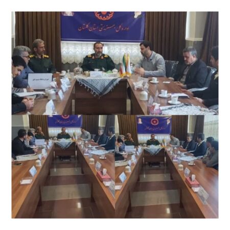 برگزاری شورای پایگاه بسیج فلق بهزیستی گلستان با فرمانده سپاه نینوا استان گلستان