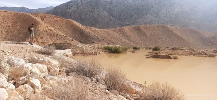 بازدید از سازهای کنترل و سیل و رسوب بخش چشمه ساران