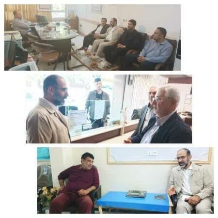 بازدید دوره ای مدیر حج و زیارت گلستان از دفاتر خدمات زیارتی استان