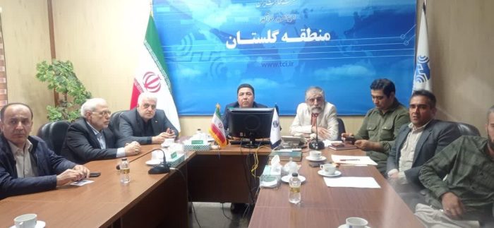 عملیات بسیجی بازسازی شبکه مخابرات در شهرستان آزادشهر