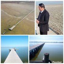 بازدید مدیر بنادر و دریانوردی استان گلستان از اسکله چوبی بندرگز