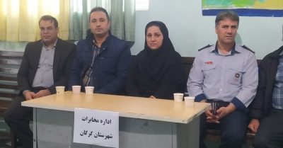 حضور مدیر مخابرات شهرستان گرگان در میز خدمت