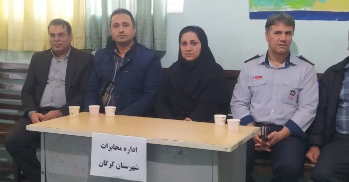 حضور مدیر مخابرات شهرستان گرگان در میز خدمت