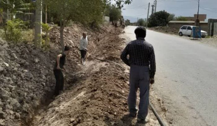 بازسازی شبکه مخابراتی روستای قره شور شهرستان کلاله