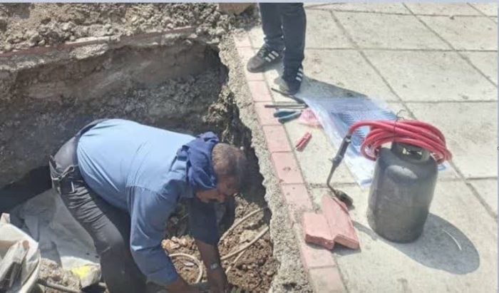 برقراری مجدد ارتباط مخابراتی در روستای اراز تقان