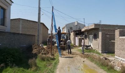 توسعه مخابرات در روستای خواجه نفس