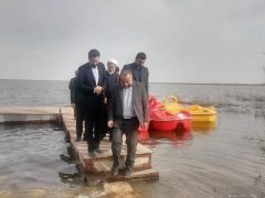 بازدید رئیس کل دادگستری گلستان از منطقه مرزی اینچه برون