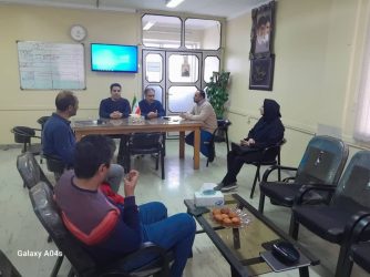 جلسه بررسی روند فروش محصولات در مخابرات شهرستان کردکوی