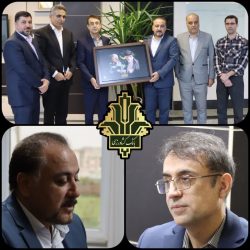 مدیر شعب بانک کشاورزی استان گلستان با مدیرعامل سازمان همیاری شهرداری استان دیدار کرد