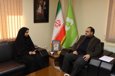 دیدار مدیرکل انتقال خون استان گلستان با مدیرکل صدا و سیمای استان
