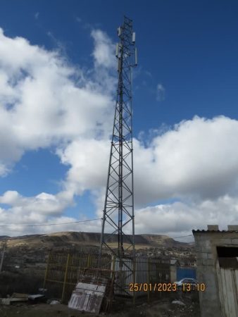 راه اندازی فناوری ۴Gسایت همراه اول روستای یانبلاغ مراوه تپه