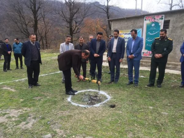 آغاز ساخت سایت همراه اول روستای سرای محمدحسین