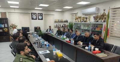 اهدا لوح عنوان برتر مدیر عامل شرکت زمزم گرگان به عنوان موفق ترین کارفرما در سطح بسیج