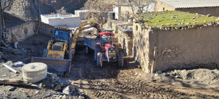 بازدید رئیس مخابرات شهرستان مراوه تپه از امکانات مخابراتی روستای آقلرزمانی