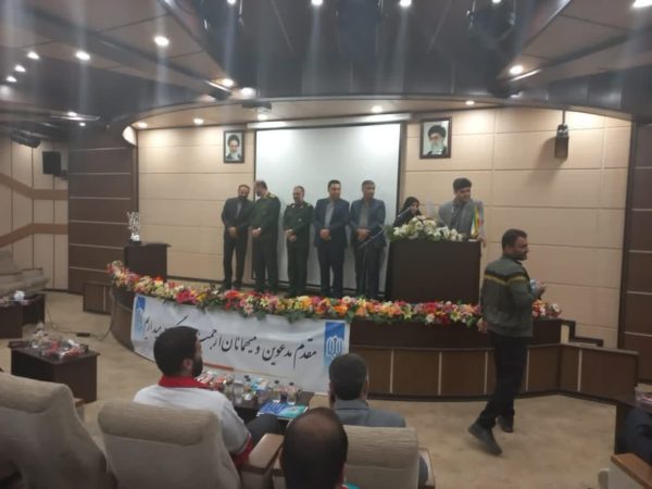 حضور مخابرات منطقه گلستان در المپیاد ورزشی کارکنان دولت