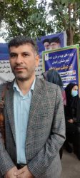 حضور رئیس اداره مخابرات رامیان در میز خدمت