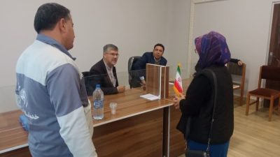برپایی میز خدمت در مخابرات شهرستان بندرترکمن با حضور مدیر مخابرات منطقه