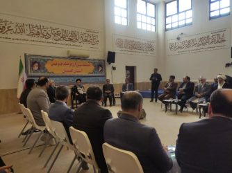 برگزاری جلسه شورای فرهنگ عمومی استان گلستان در بیت الزهرا نماینده ولی فقیه