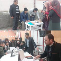 حضوررئیس مخابرات شهرستان آق قلا در میز خدمت شهرستان
