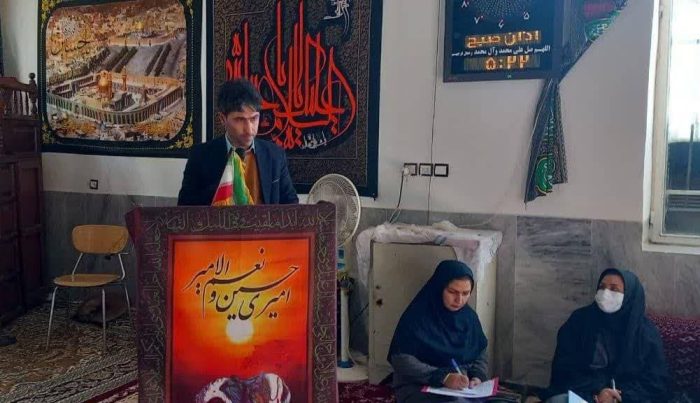 حضور رئیس مخابرات گالیکش در میز خدمت