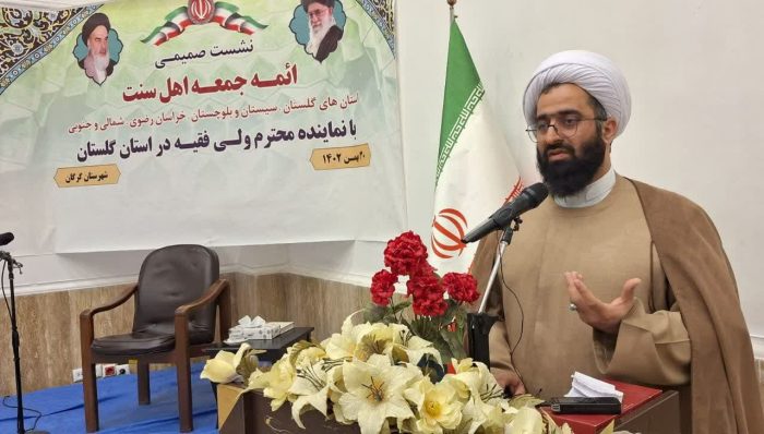 اندیشه وحدت آفرین حضرت آیت الله نورمفیدی و علمای شیعه و سنی استان گلستان زبانزد است