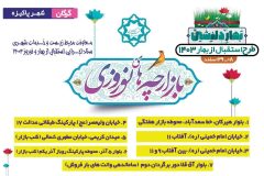 ۷ بازارچه نوروزی با هدف ساماندهی دستفروشان در گرگان راه‌اندازی می‌شود