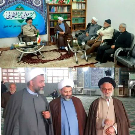 دیدار رئیس اداره امور قرآنی اوقاف استان با امام جمعه علی آباد کتول