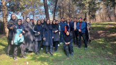 عطرافشانی وهمایش پیاده روی کارکنان دانشکده دندانپزشکی گرگان درتپه نورالشهدا والنگدره برگزارشد