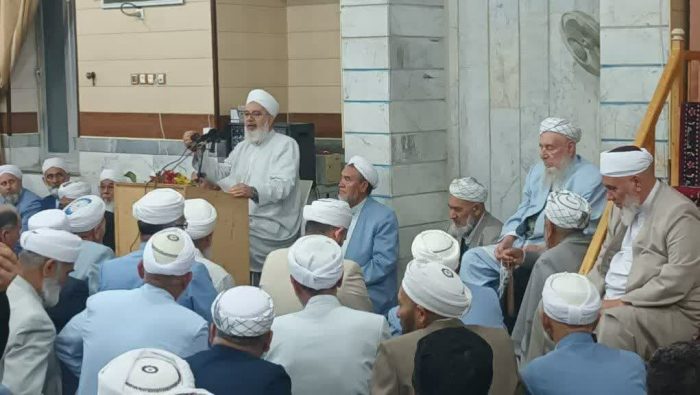 برگزاری آئین ختم قرآن کریم در مصلی حوزه علمیه محمدیه نگین شهر