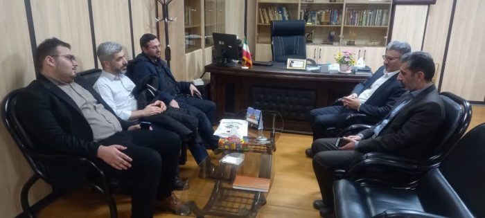 دیدار رئیس محترم حوزه هنری استان گلستان و سرپرست دانشگاه فنی و حرفه‌ای استان گلستان