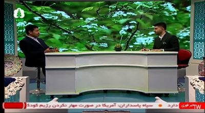 حضور رییس سازمان جهادکشاورزی گلستان در برنامه زنده تلویزیونی صبحگاهی سیمای مرکز گلستان